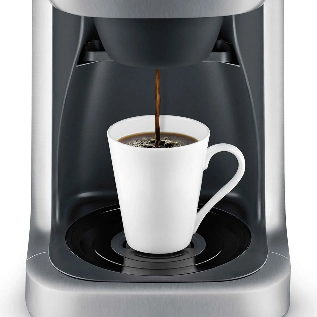 Breville Grind Control Coffee Maker With Grinder, Thermal Carafe, Brushed Stainless Steel - BDC650BSS