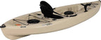 Lifetime Fishing Kayak 10ft 2-Pack With Paddles, UV-Protected HDPE, Tan - Tamarack Angler 100